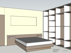 slaapkamer indeling